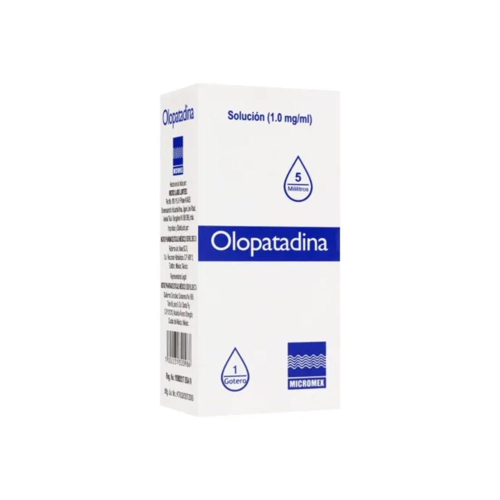 OLOPATADINA ABAMED 1 mg/ml KROPLE DO OCZU, ROZTÓR