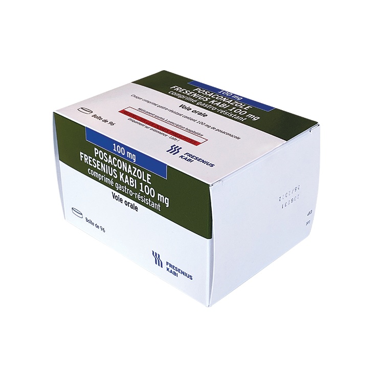 POSACONAZOL Fresenius Kabi 100 mg TABLETKI ODPORNE NA KWASY ŻOŁĄDKOWE