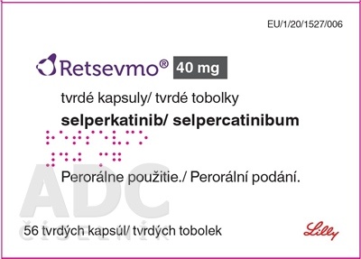 РЕТСЕВМО 40 мг ТВЕРДІ КАПСУЛИ