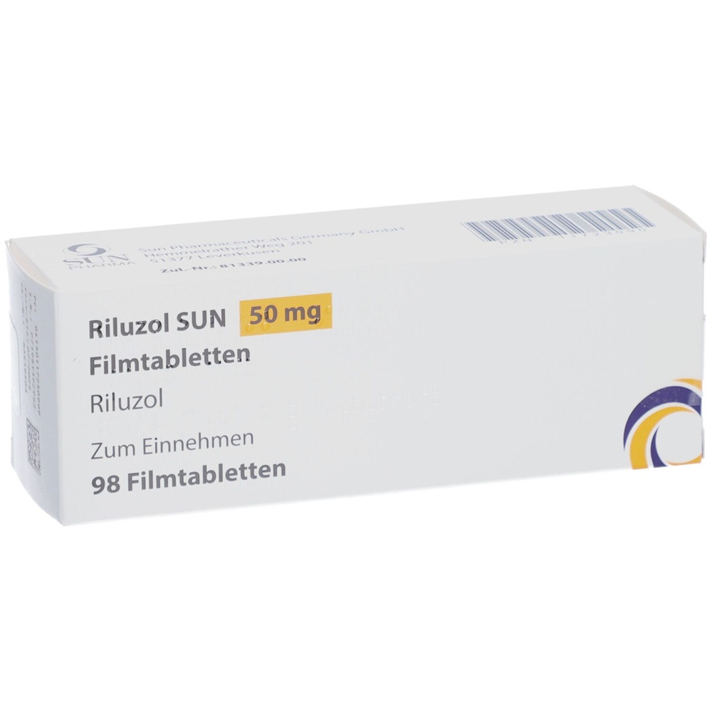 RILUZOL SUN 50 mg TABLETKI POWLEKANE