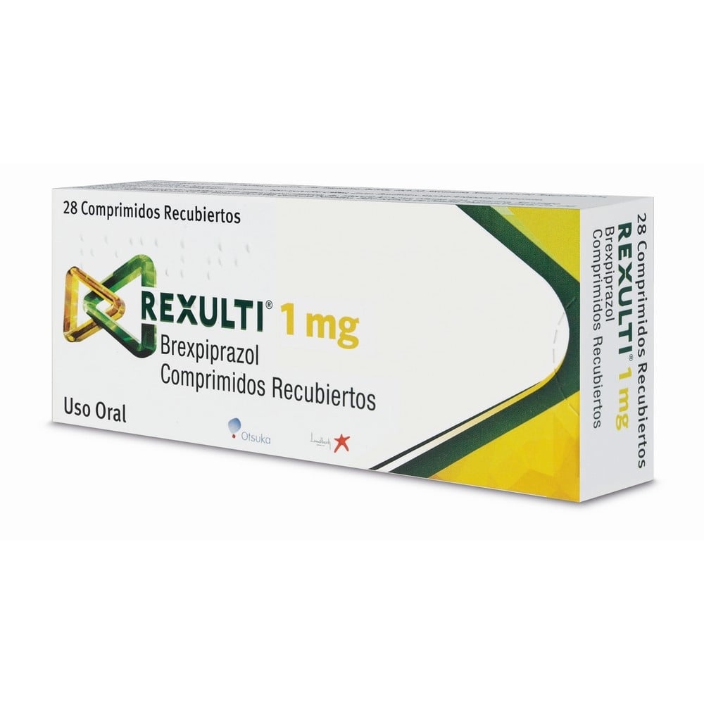 RXULTI 1 мг ТАБЛЕТКИ, ПОКРИТІ ПЛІВКОВОЮ ОБОЛОНКОЮ