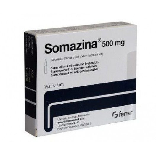 SOMAZINA 500 mg ROZTÓR DO WSTRZYKIWAŃ
