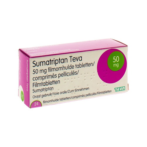 SUMATRIPTAN TEVA 50 mg TABLETKI POWLEKANE