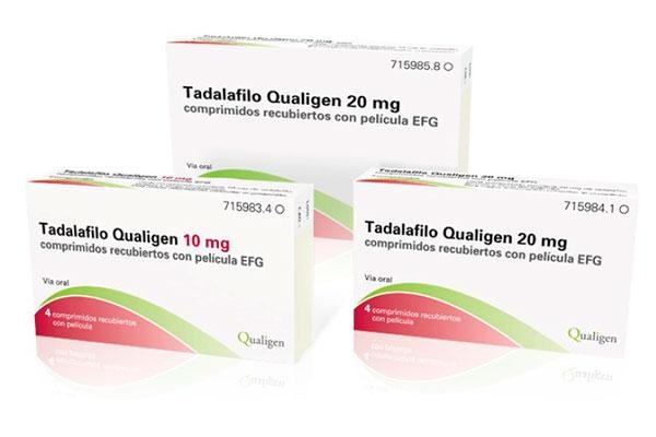 ТАДАЛАФІЛ КВАЛІГЕН 20 мг ТАБЛЕТКИ, ПОКРИТІ ПЛІВКОВОЮ ОБОЛОНКОЮ