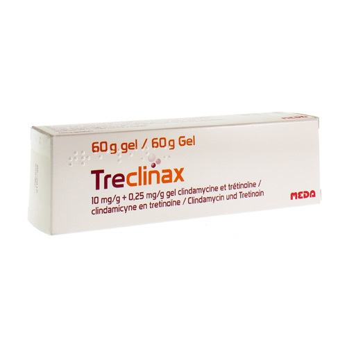 TRECLINAC 10 mg/g + 0,25 mg/g ŻEL