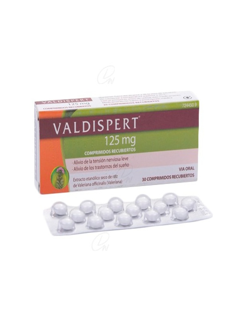 VALDISPERT 125 mg TABLETKI POWLEKANE
