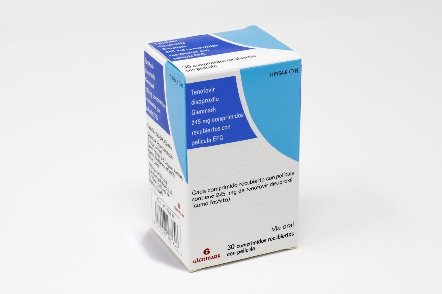 ТЕНОФОВИР ДИЗОПРОКСИЛ ВИАТРИС 245 мг ТАБЛЕТКИ, ПОКРЫТЫЕ ПЛЁНОЧНОЙ ОБОЛОЧКОЙ
