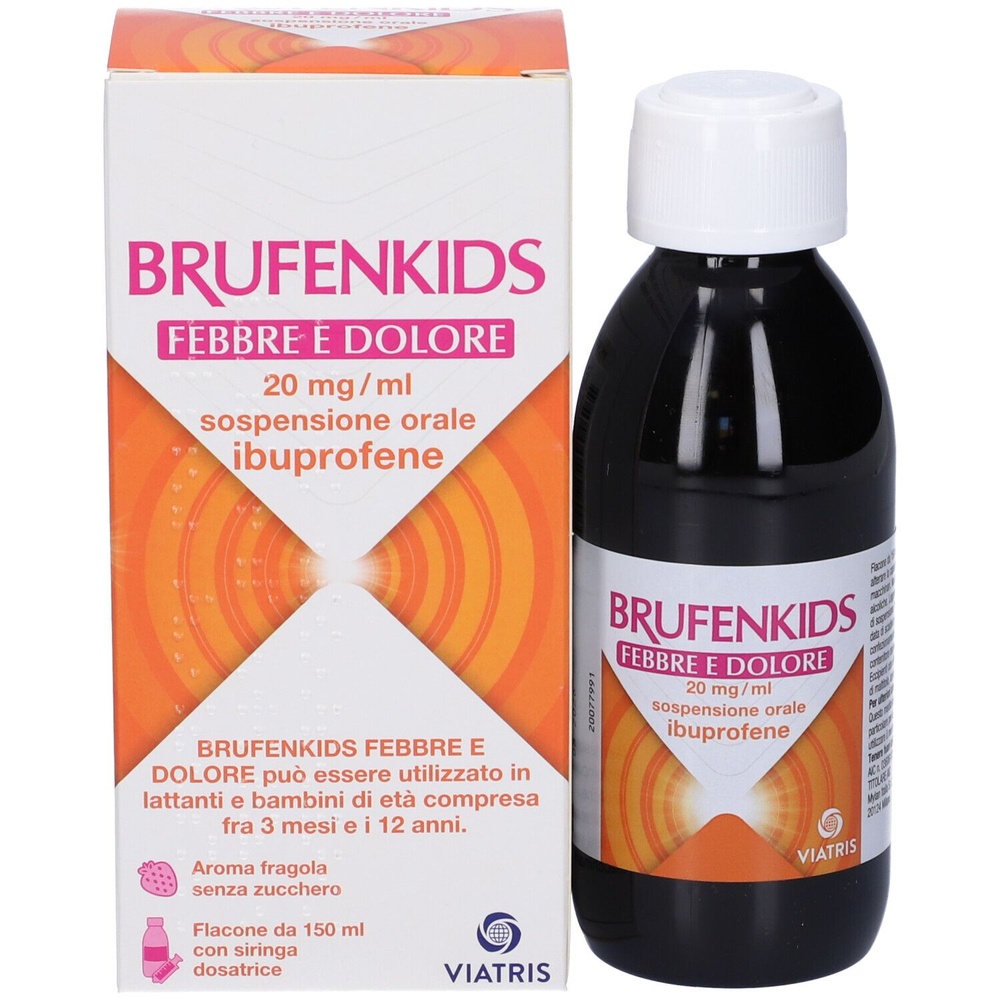 BRUFENKIDS FEBBRE E DOLORE
