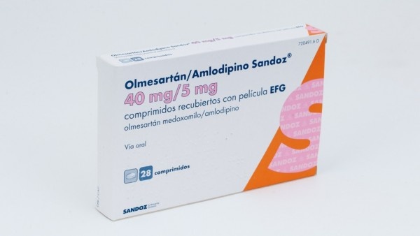 OLMESARTAN MEDOXOMIL E AMLODIPINA SANDOTS