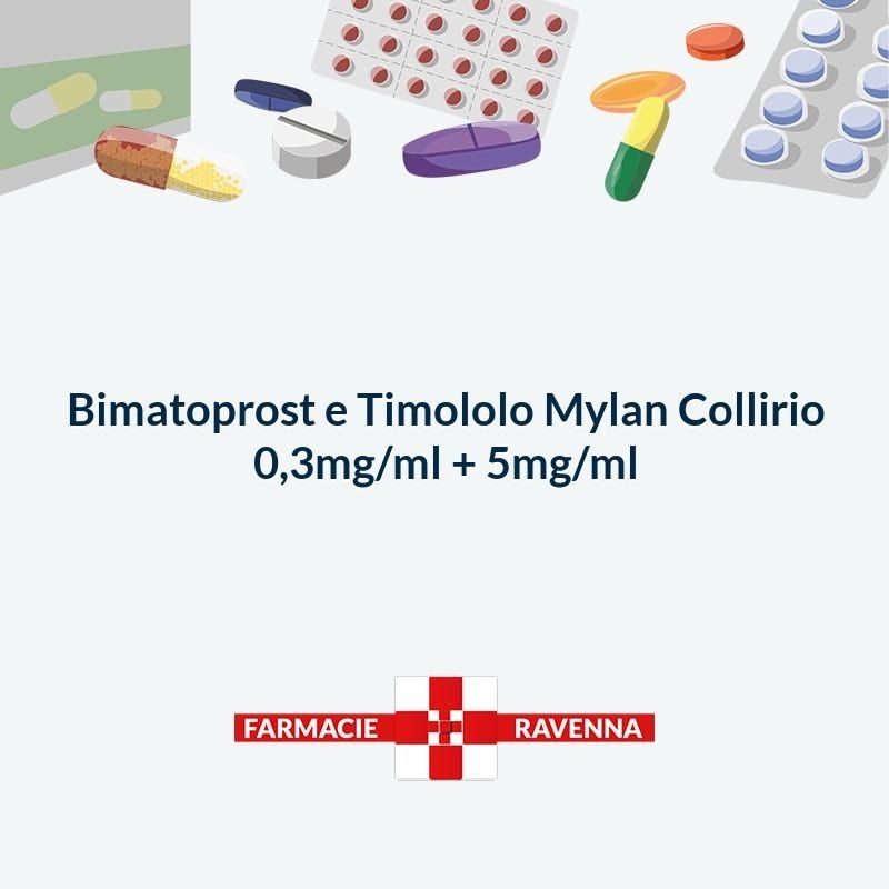 BIMATOPROST E TIMOLOLO MYLAN