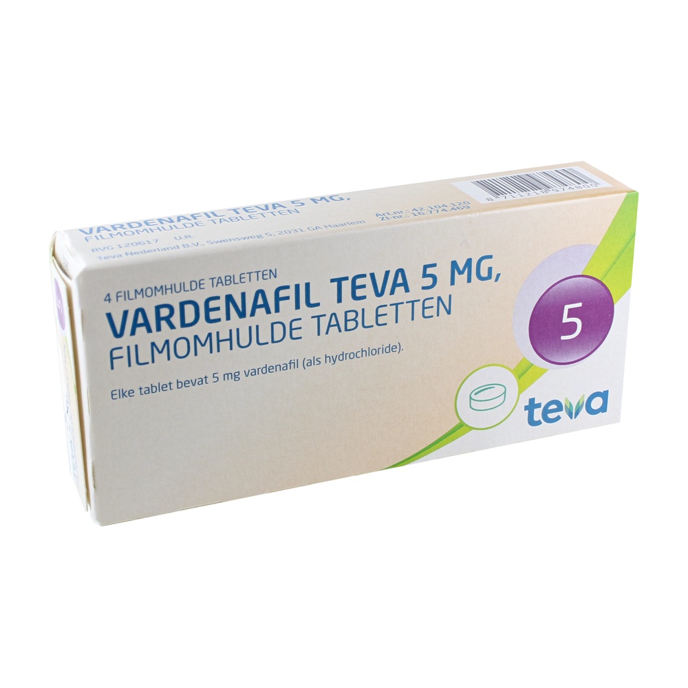 VARDENAFIL TEVA JENERIKS