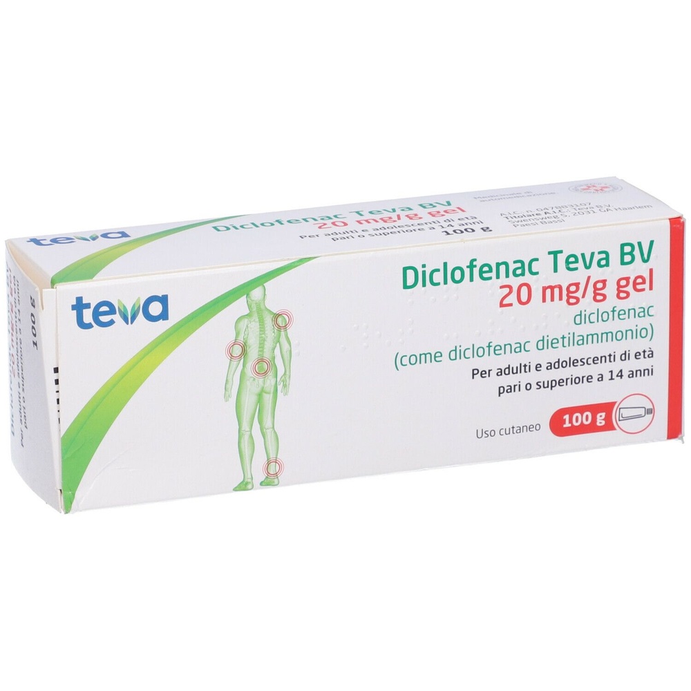 DIKLOFENAK TEVA BV