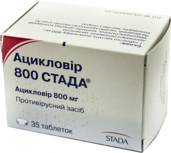 ACIKLOVIR 800 STADA