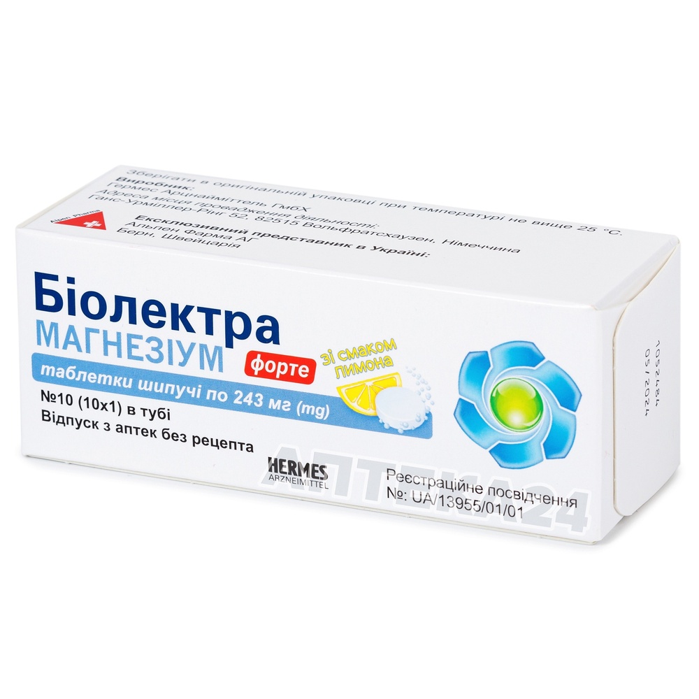 BIOLEKTRA MAGNEZIUM FORTE