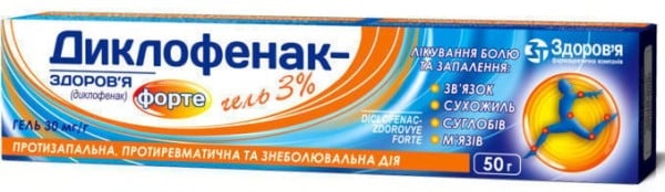 DIKLOFENAK-ZDOROV'A FORTE