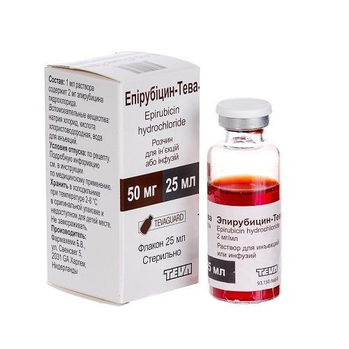 epirubicin-teva