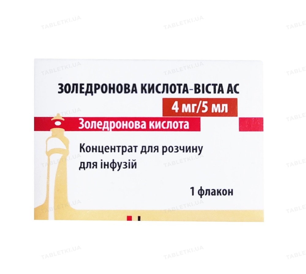 ZOLEDRONOVA KISLOTA - VISTA AS